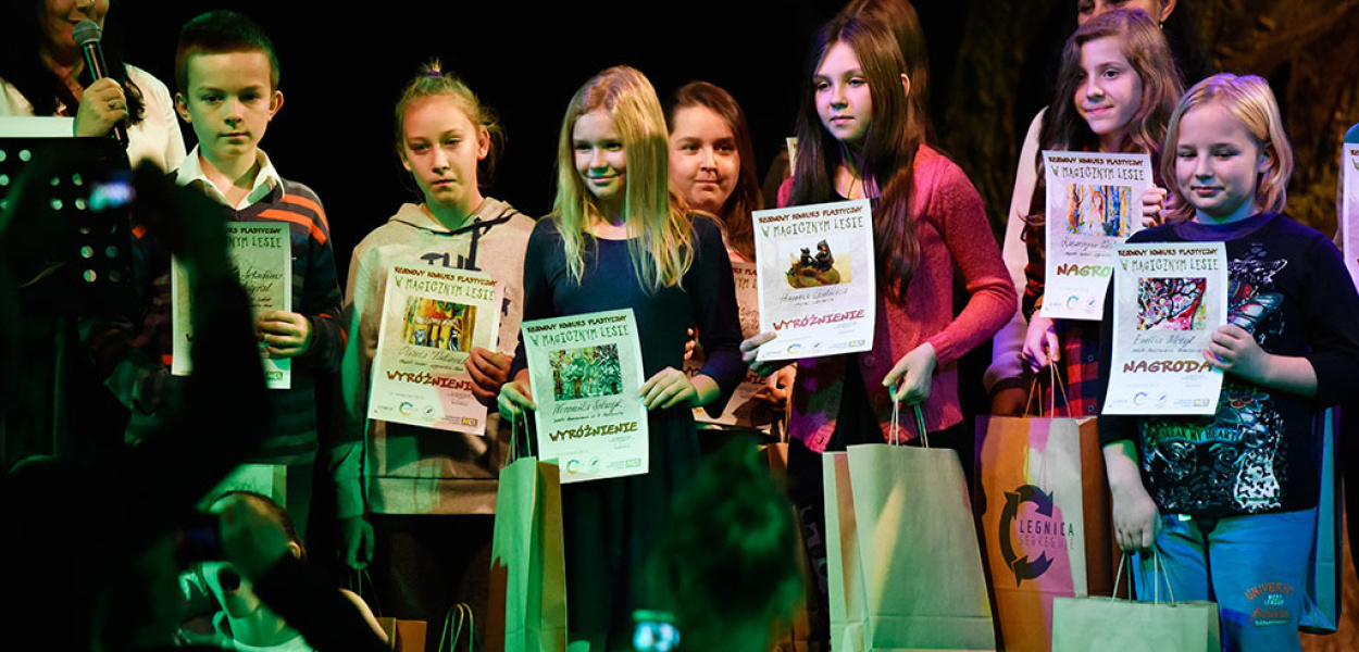 Magiczny las widziany oczami i wyobraźnią dzieci