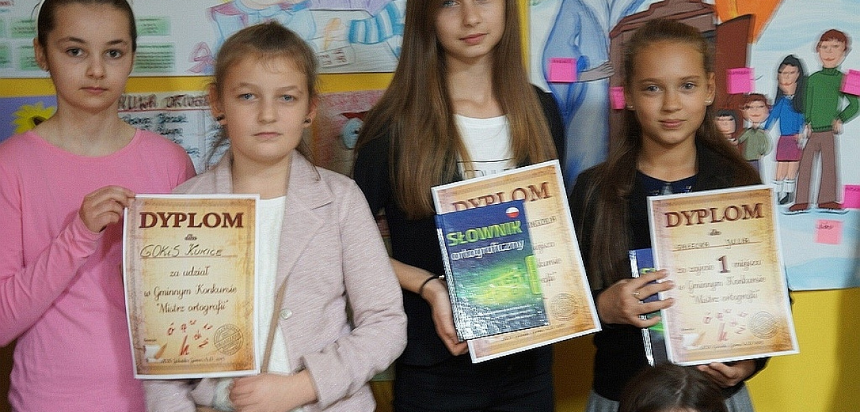 W gminie Kunice mistrzowsko radzą sobie z ortografią