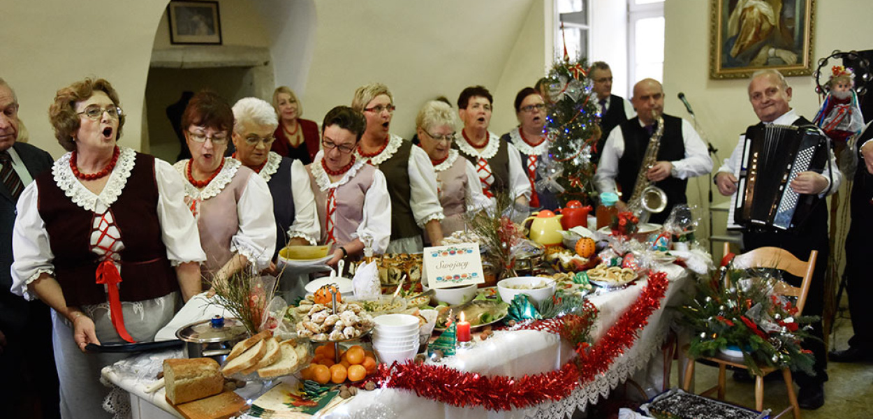 Reymontowsko - kresowe tradycje świąteczne na Zamku