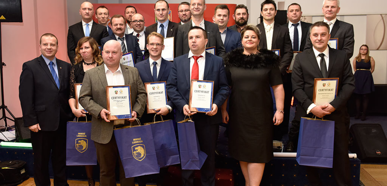 Miedź podziękowała sponsorom i mediom