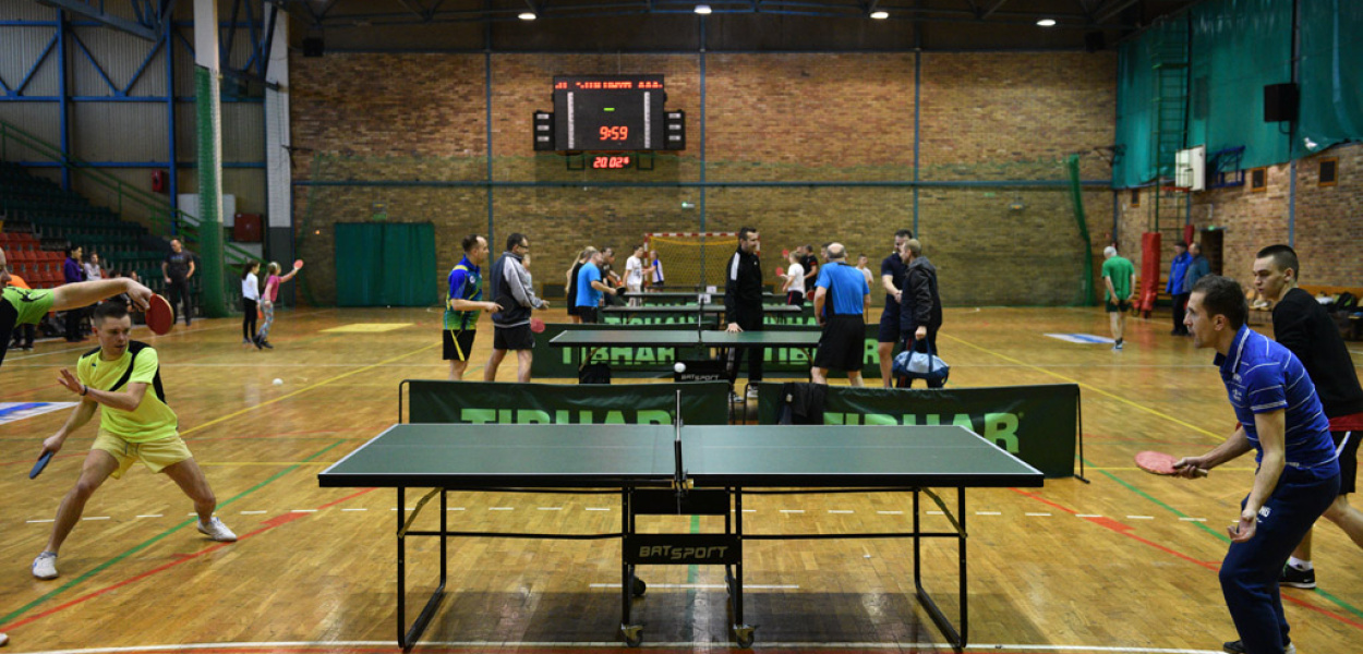 Znamy nowych mistrzów Legnicy w tenisie stołowym