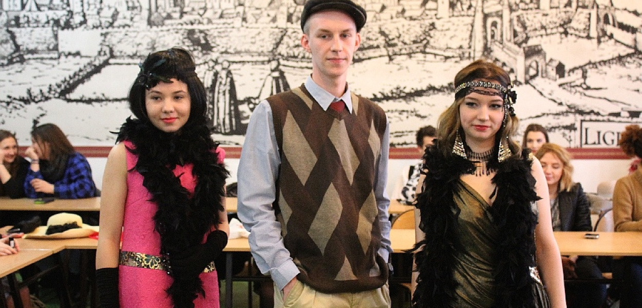 W V LO popisywali się wiedzą i znajomością mody