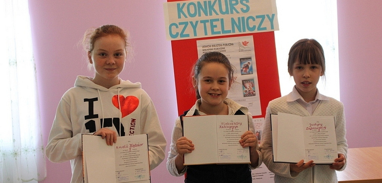 Oczytani uczniowie podstawówki z Legnickiego Pola