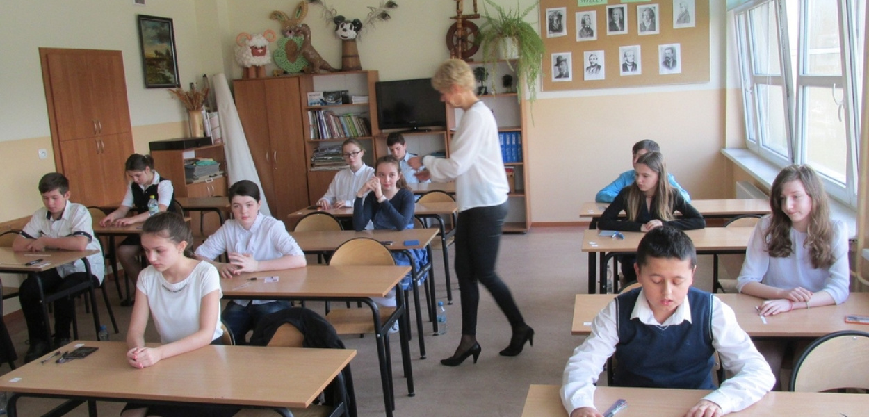 Szóstoklasiści przystąpili do testu