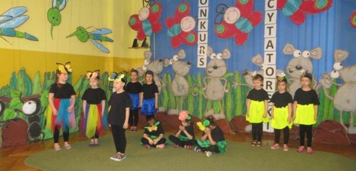 Czterech zwycięzców w konkursie recytatorskim