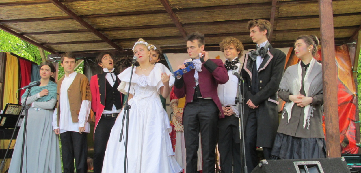 Wolontariusze ŚDM wystąpili w palmiarni