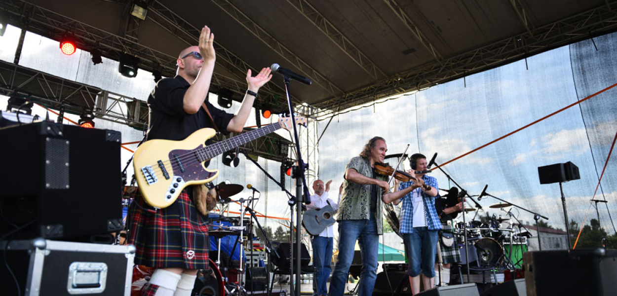 Święto Legnicy: Jig Reel Maniacs na scenie