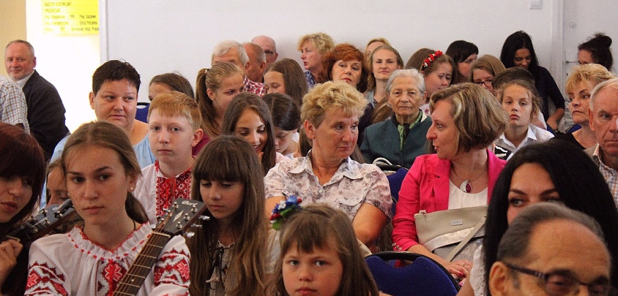 Dzieci z Ukrainy pożegnały się w zamku z Legnicą