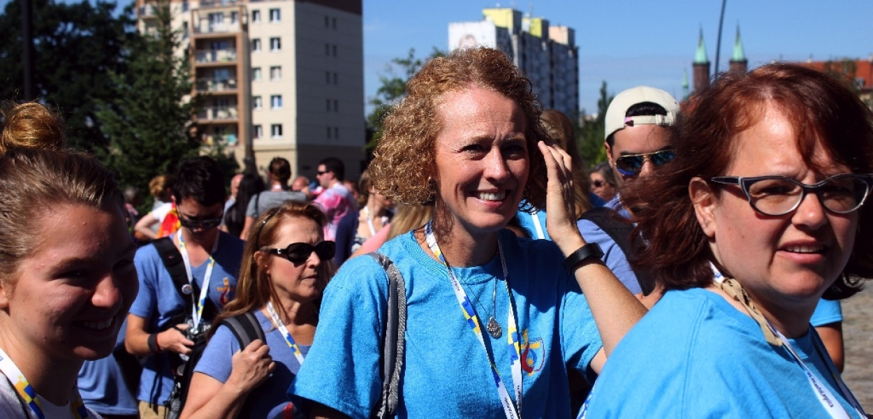 Pielgrzymi ŚDM modlą się i zwiedzają Legnicę