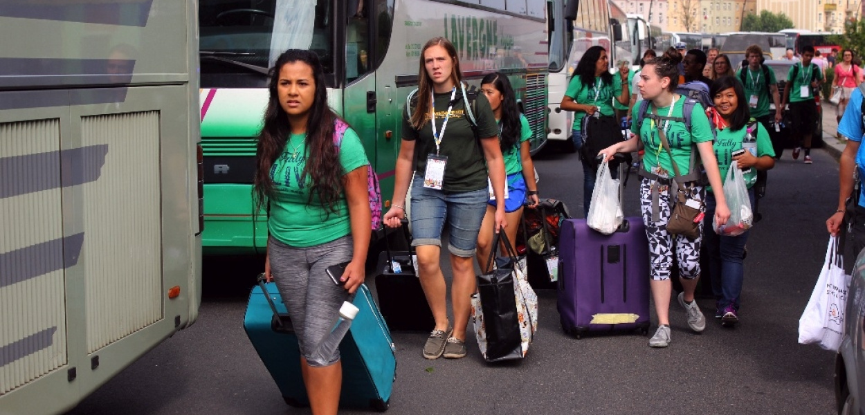 Pielgrzymi ŚDM ruszyli w drogę do Krakowa
