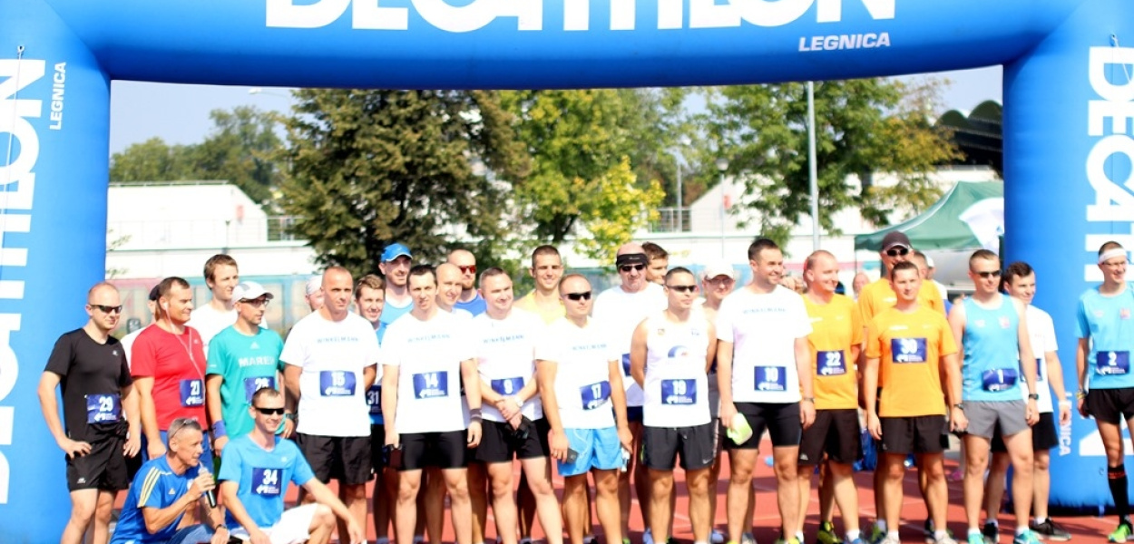 Pracownicy LSSE pobiegli w parku dla Konrada