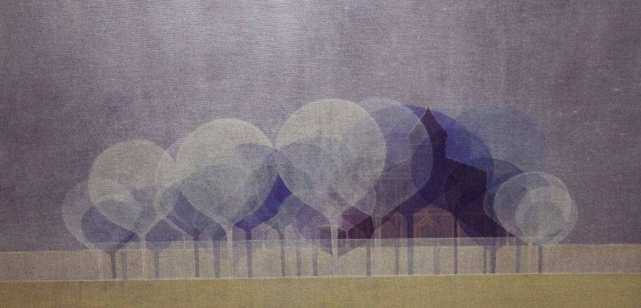 Paweł Wyborski i jego Ikonopejzaże w Galerii Ring