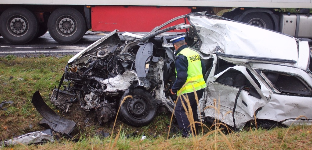 Śmiertelny wypadek pod Prochowicami