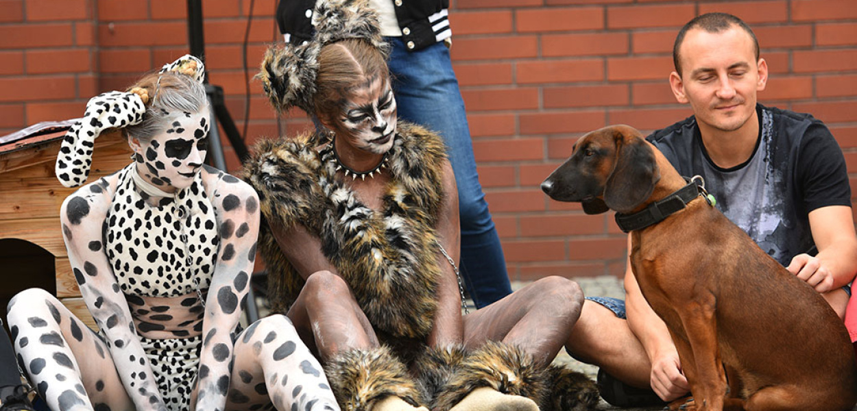 Zamanifestowali, że los psów nie jest im obojętny