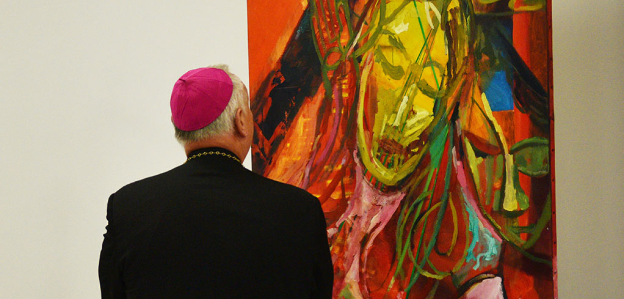 Prace dolnośląskich artystów na legnickim dworcu