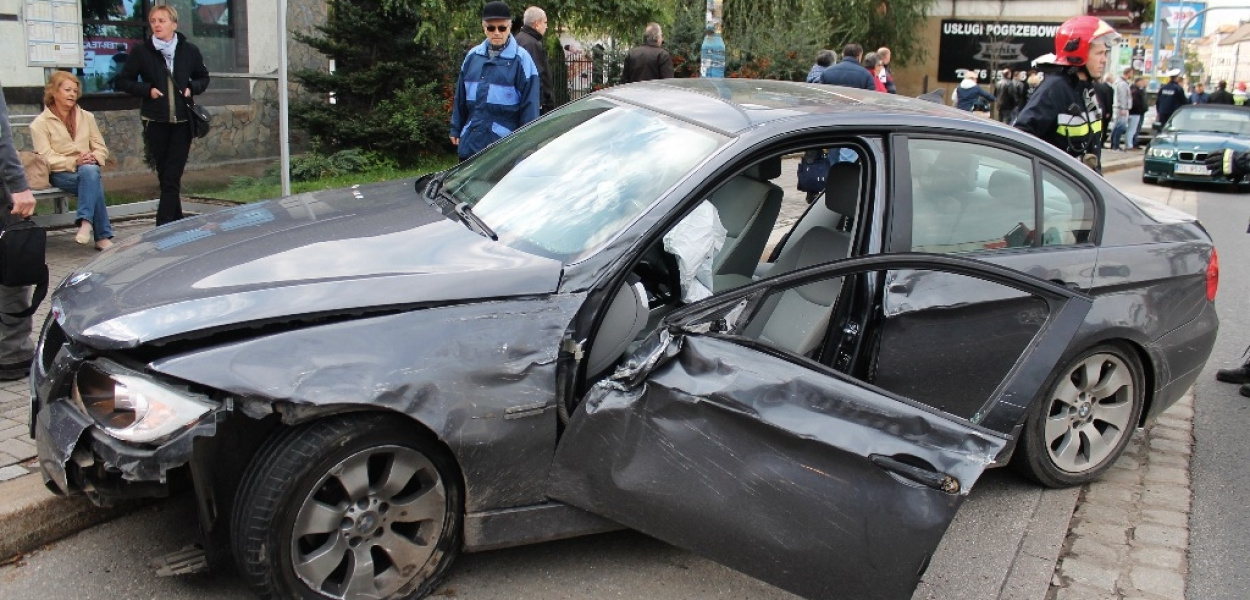 Wypadek na Wrocławskiej. Jedna osoba ranna