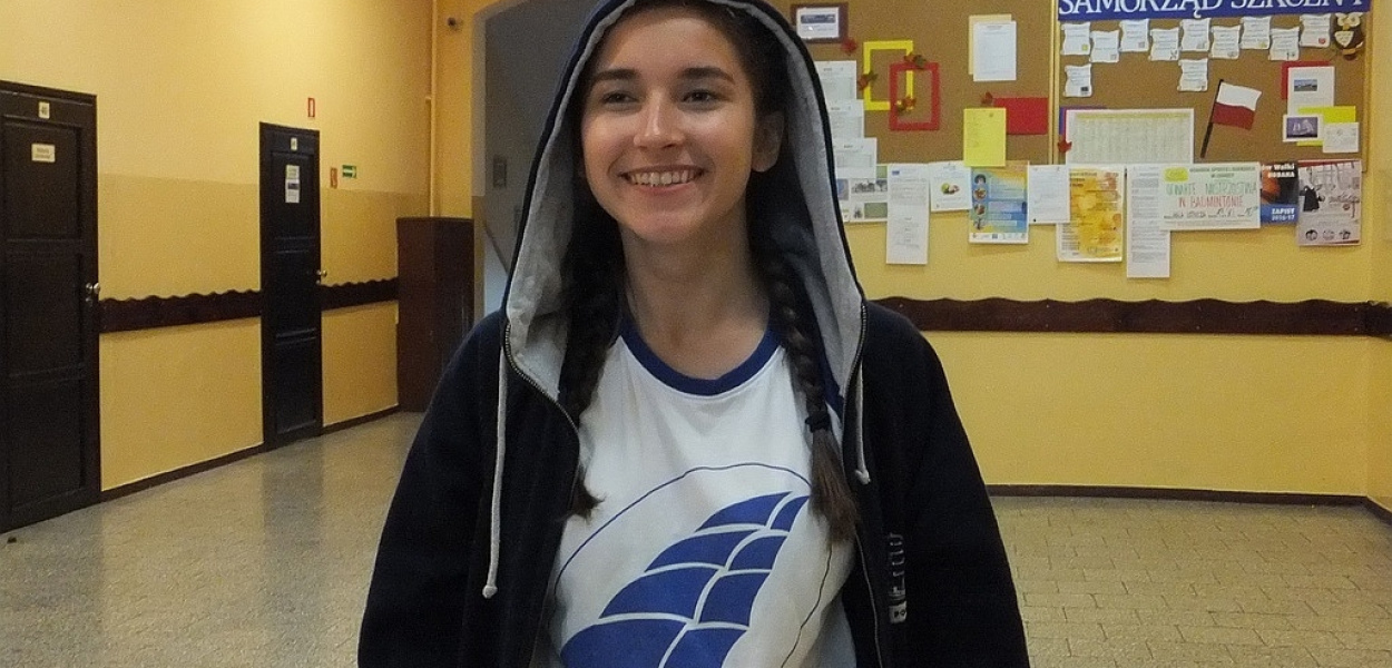 Spędziła dwa miesiące w szkole pod żaglami