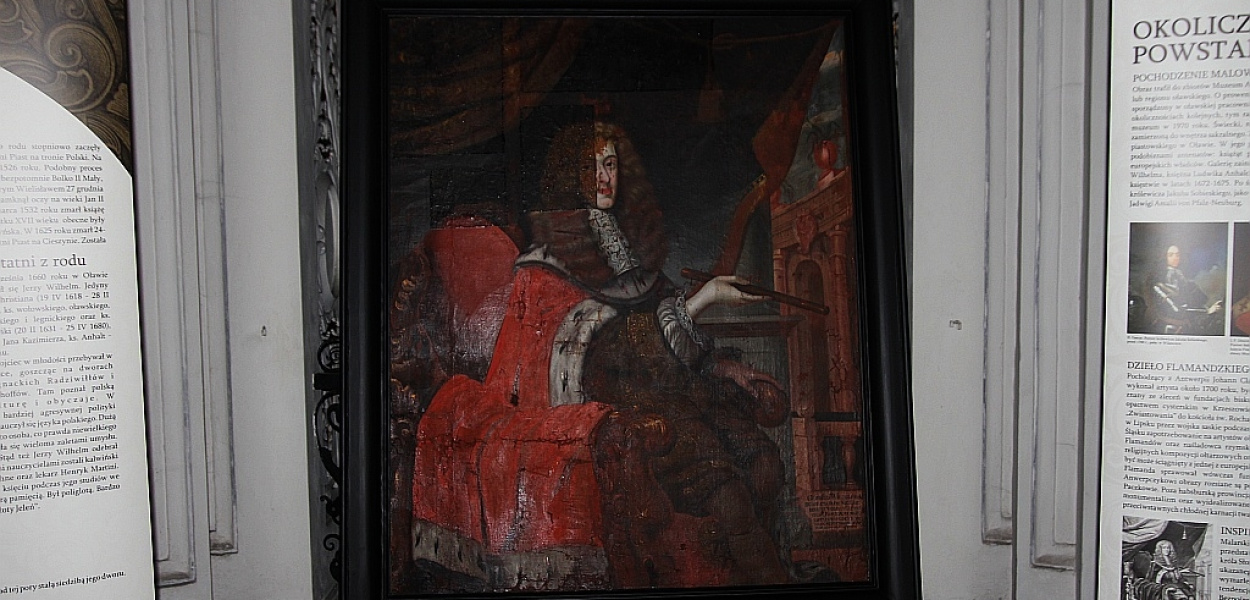 Portret ostatniego Piasta w legnickim mauzoleum