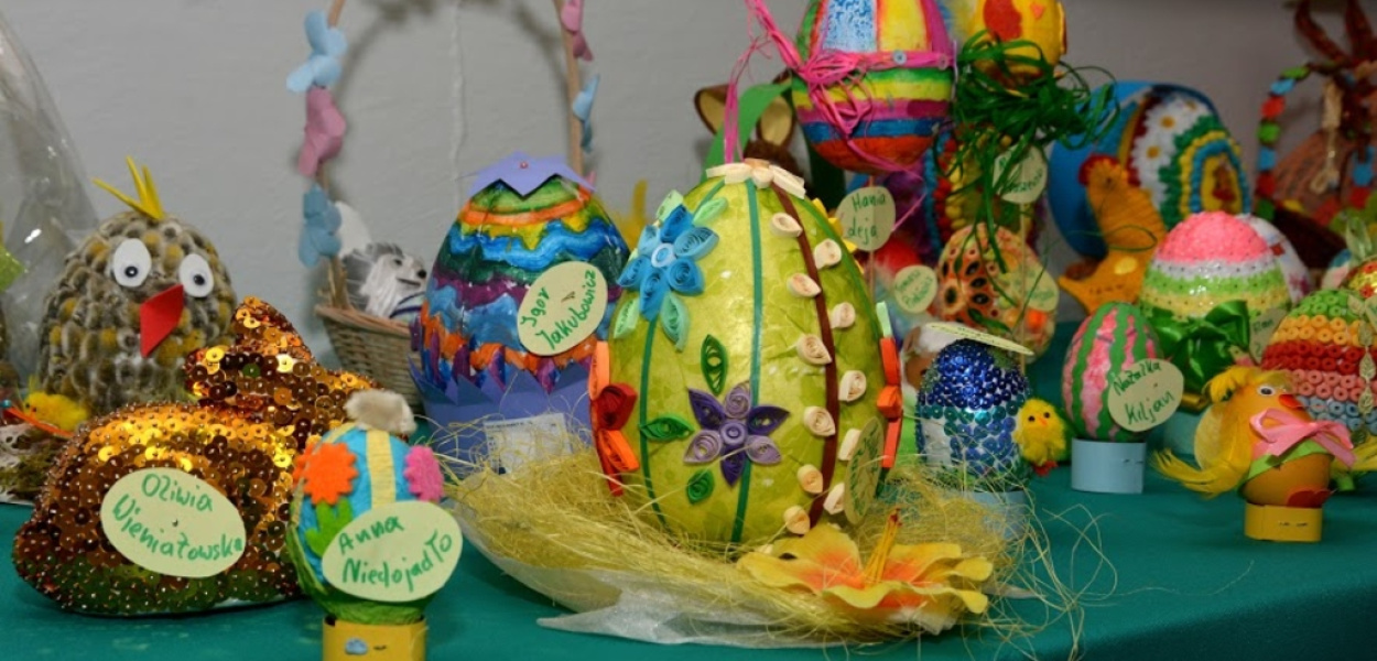 W Atrium projektowali pisanki wielkanocne 