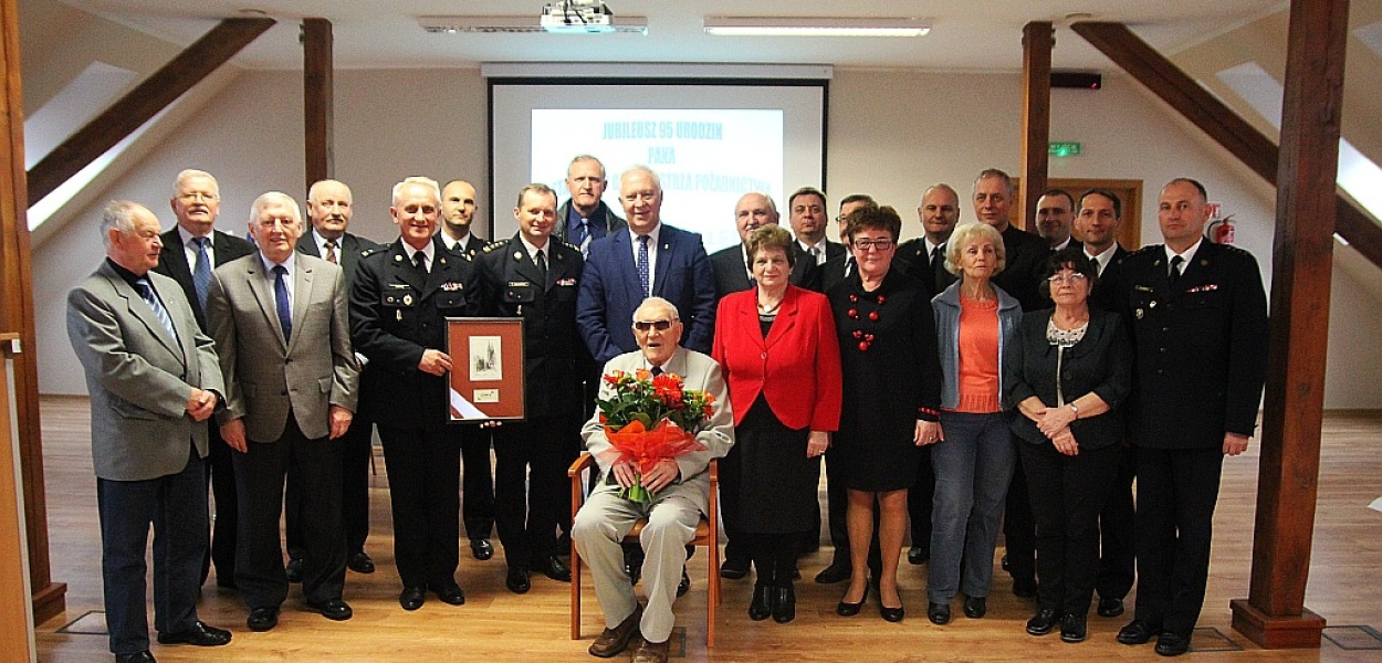 Nestor legnickiego pożarnictwa skończył 95 lat