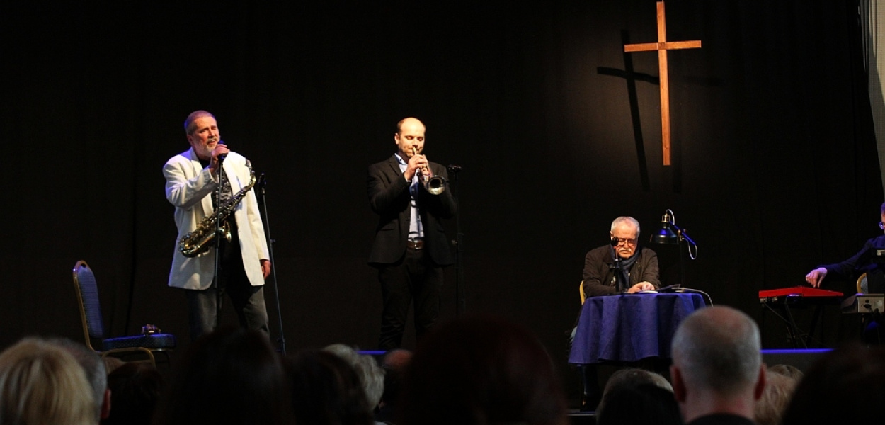 Jan Nowicki wystąpił w misterium