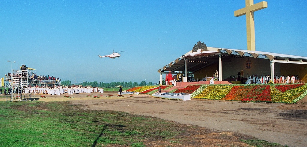 Dwadzieścia lat temu w Legnicy gościł Jan Paweł II