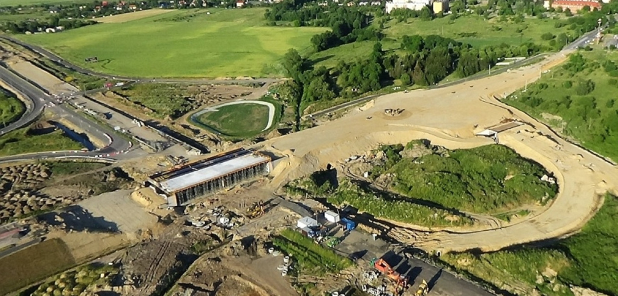 Kolejny raport z budowy S3: nasza lotnicza fotogaleria