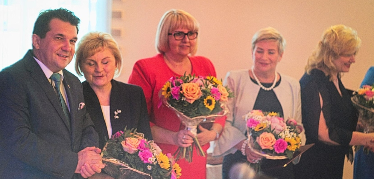 Nauczyciele z gminy Chojnów świętowali z Gąsowskim