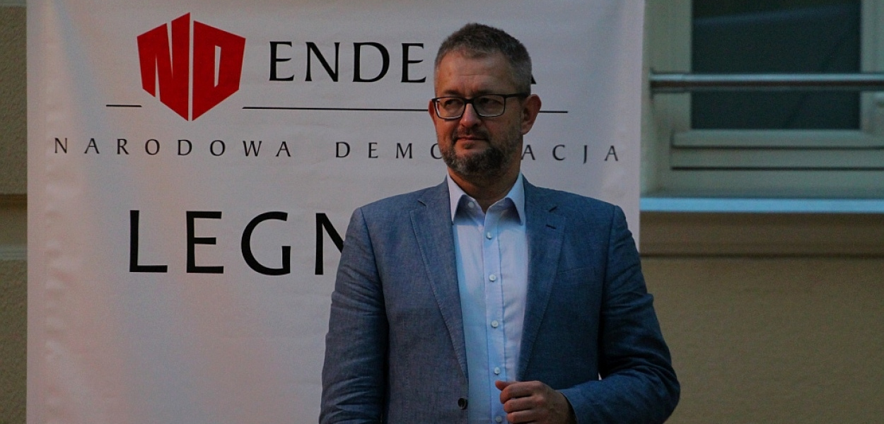 Znany prawicowy publicysta odwiedził Legnicę
