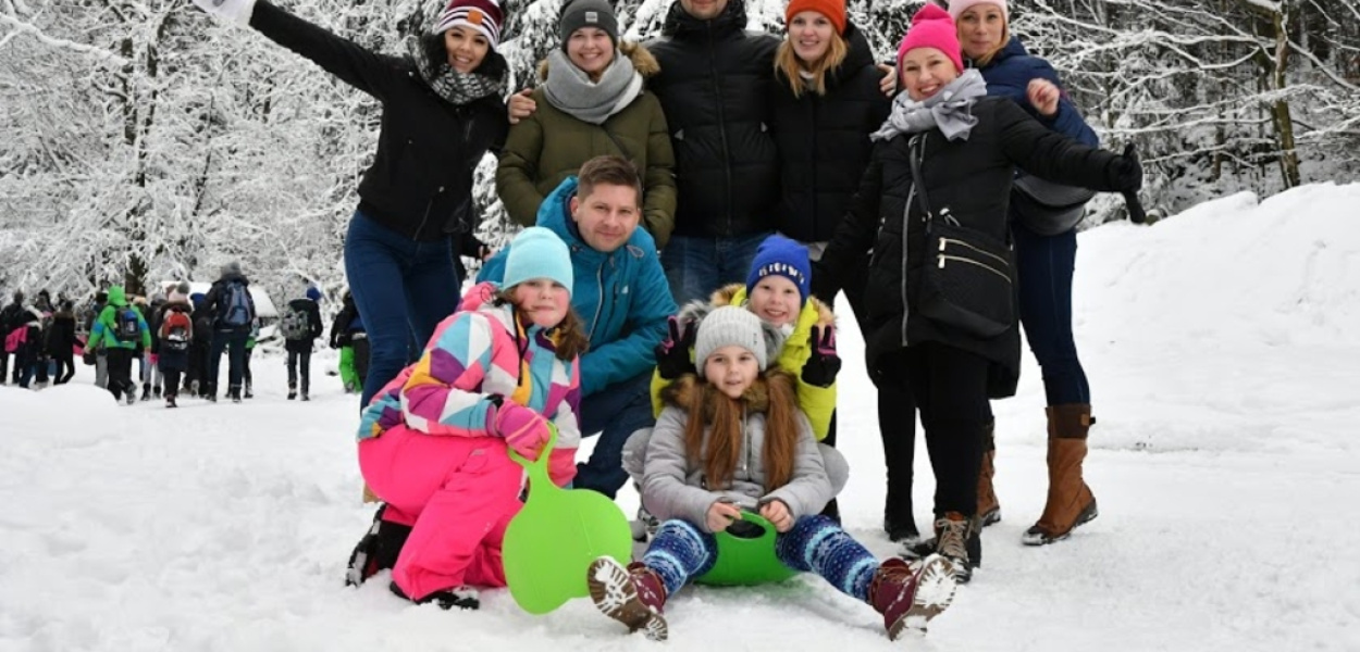 Spotkali się z Mikołajem na Hali Szrenickiej