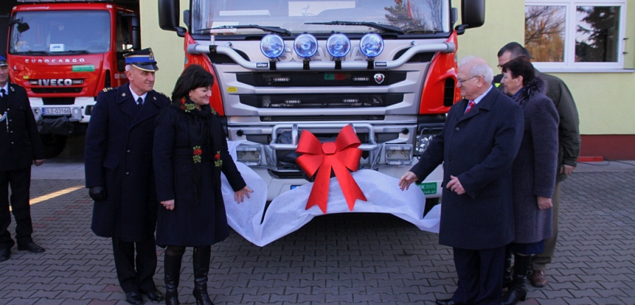 Bojowe cacko za milion dla prochowickich strażaków