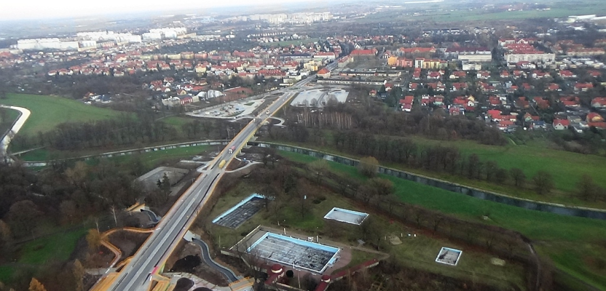 Oto zbiorcza droga południowa w pełnej krasie