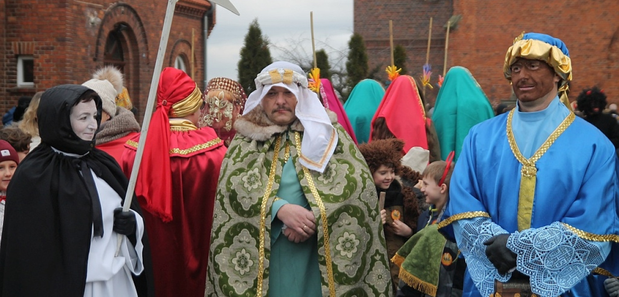 Melchior, Kacper i Baltazar odwiedzili Prochowice