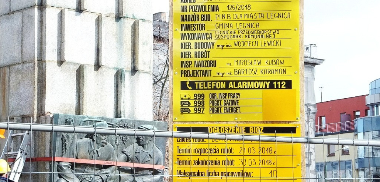 LPGK rozpoczęło już operację „pomnik”