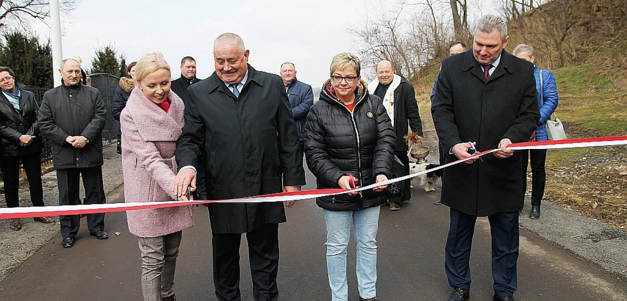 Droga w Duninie po remoncie generalnym