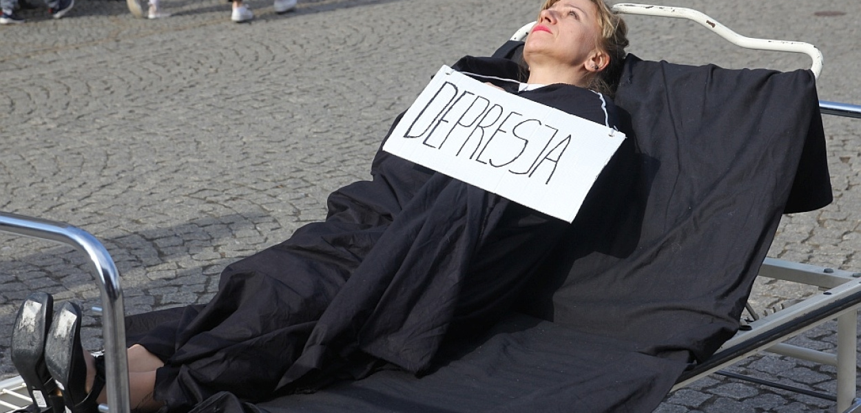 Depresja to nie fanaberia, to ciężka choroba