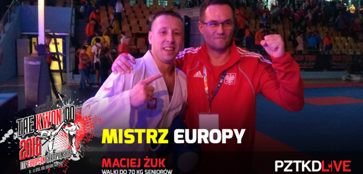 Maciej Żuk gwiazdą mistrzostw Europy!
