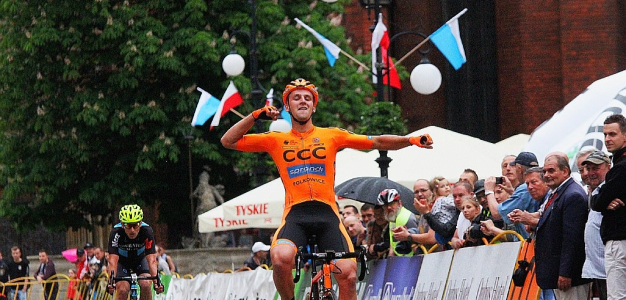 Szymon Sajnok najszybszy na legnickiej kostce
