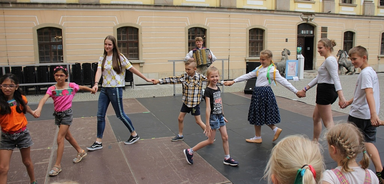 Dzień Dziecka po łemkowsku w Akademii Rycerskiej