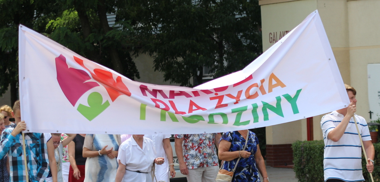 Legnicą przeszedł Marsz dla Życia i Rodziny