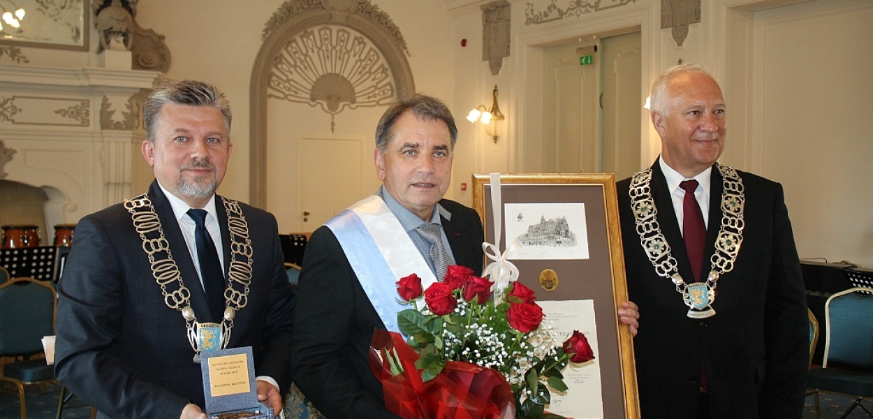 Krzystek honorowym obywatelem Legnicy