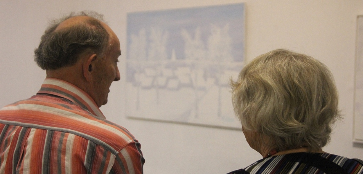 Białe na białym – wernisaż Roberta Zieby 