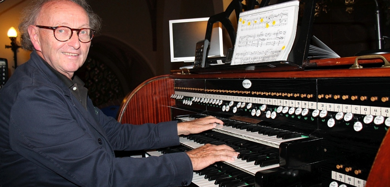 Bernard Gfrerer zagrał w legnickiej katedrze