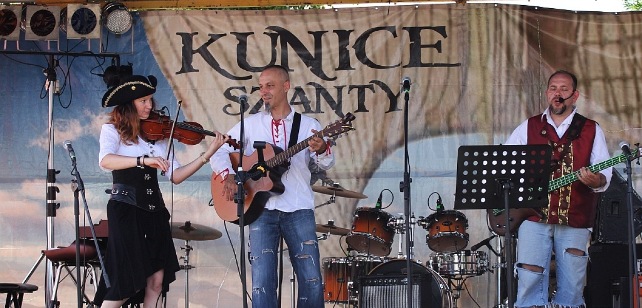 Płynie szanta po falach Jeziora Kunickiego