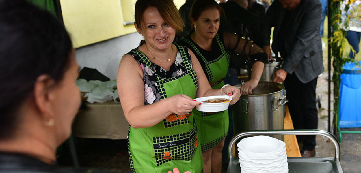 W Koskowicach promienne uśmiechy zastąpiły słońce