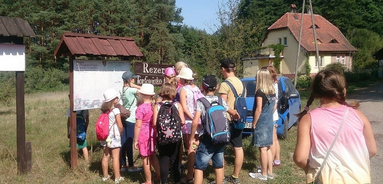 „Letnia przygoda edukacyjna” w Borówkach