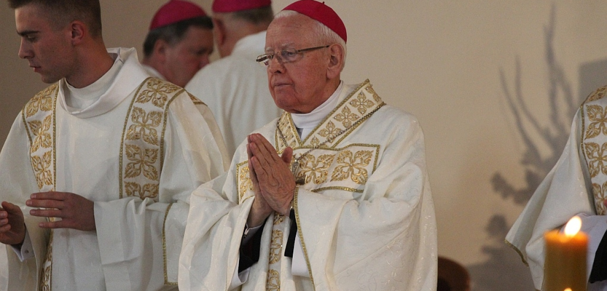 Biskup senior Cichy świętował w kościele MBKP