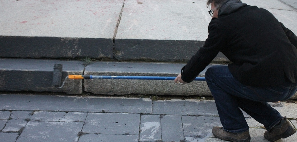 Pomnik, po którym pozostał już tylko cień 