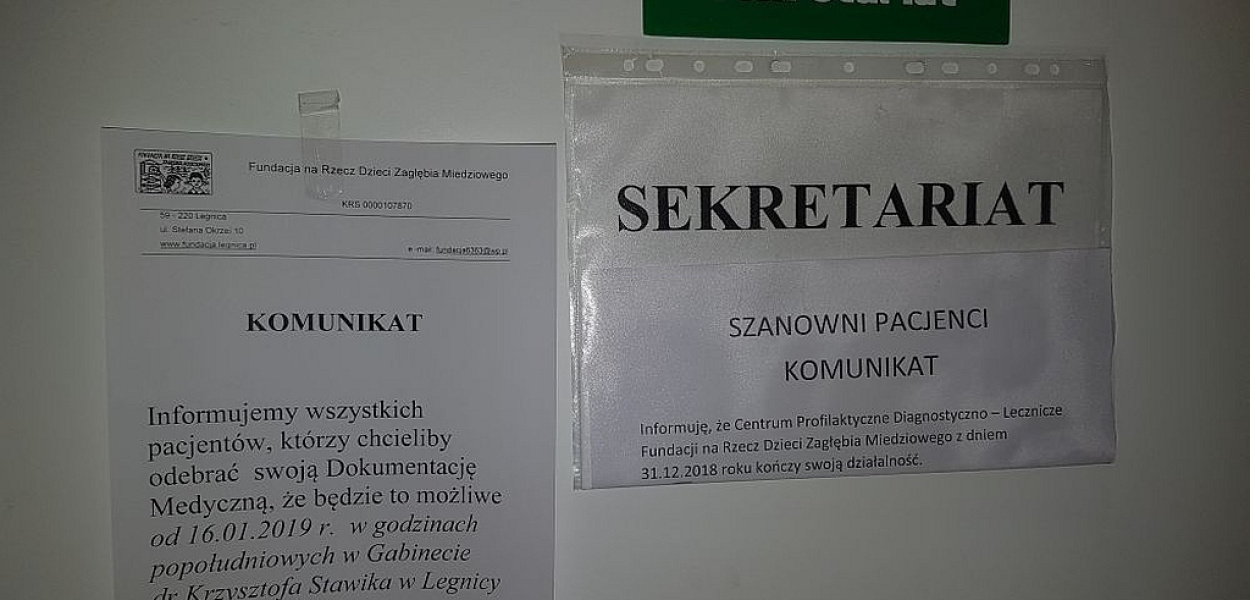 Nie ma już Fundacji na Rzecz Dzieci Zagłębia Miedziowego