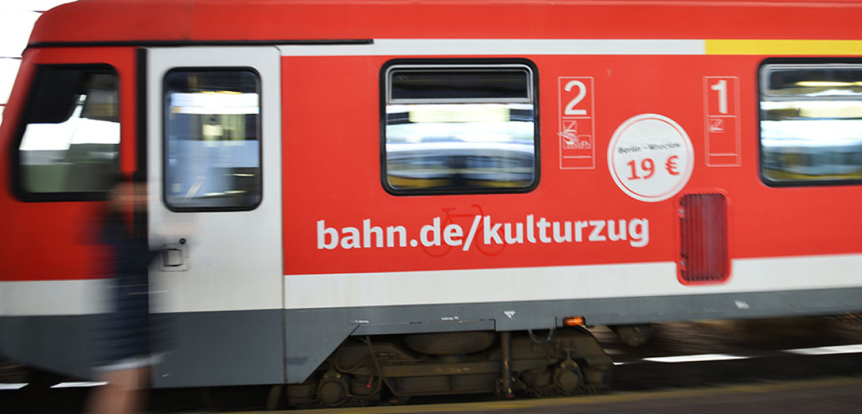 #Kulturzug zajechał na legnicki dworzec